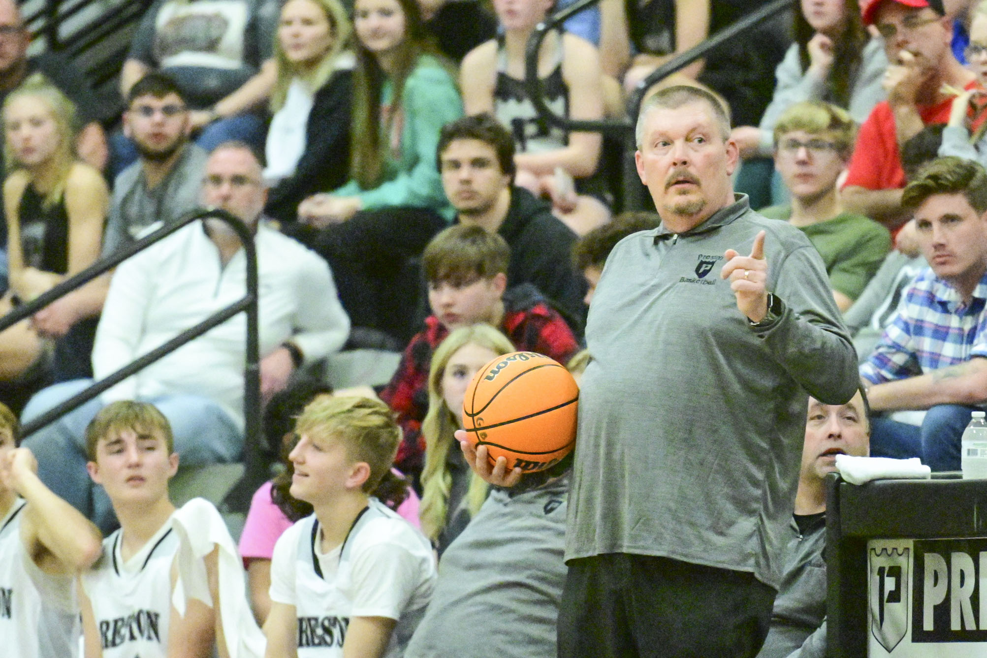Preston opens season with debut of newly-designed hardwood